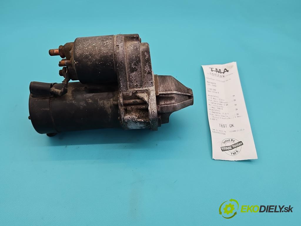 Opel Corsa B 1993-1999 1.2 45KM manual 33 kW 1195 cm3 3- štartér 0986017120 (Štartér)