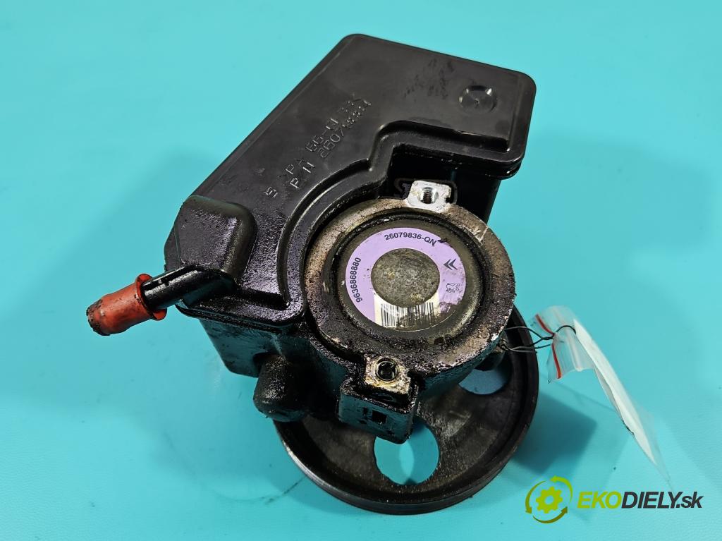 Peugeot 206 1.4 8V 75 HP manual 55 kW 1360 cm3 5- čerpadlo posilovač 9636868880 (Servočerpadlo, pumpa riadenia)