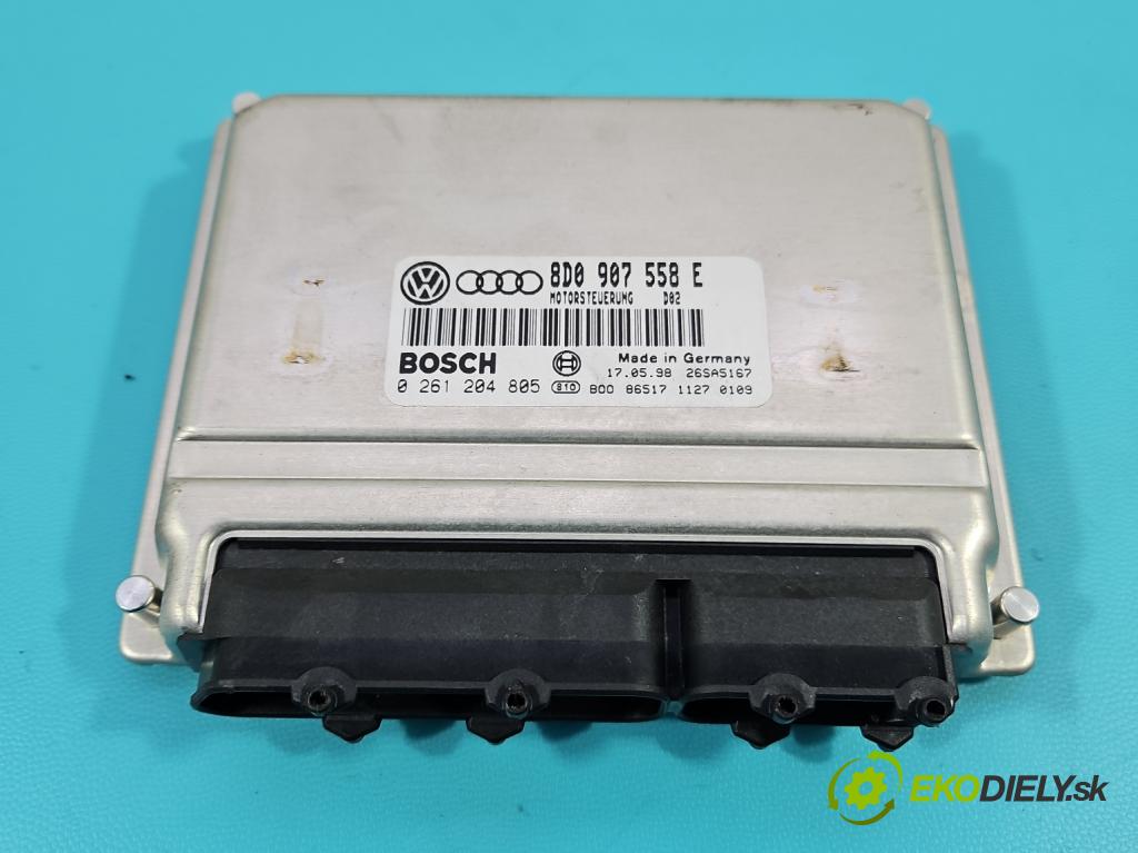 Audi A4 B5 1994-2001 1.8 T 150 HP manual 110 kW 1781 cm3 4- riadiaca jednotka motora 0261204805