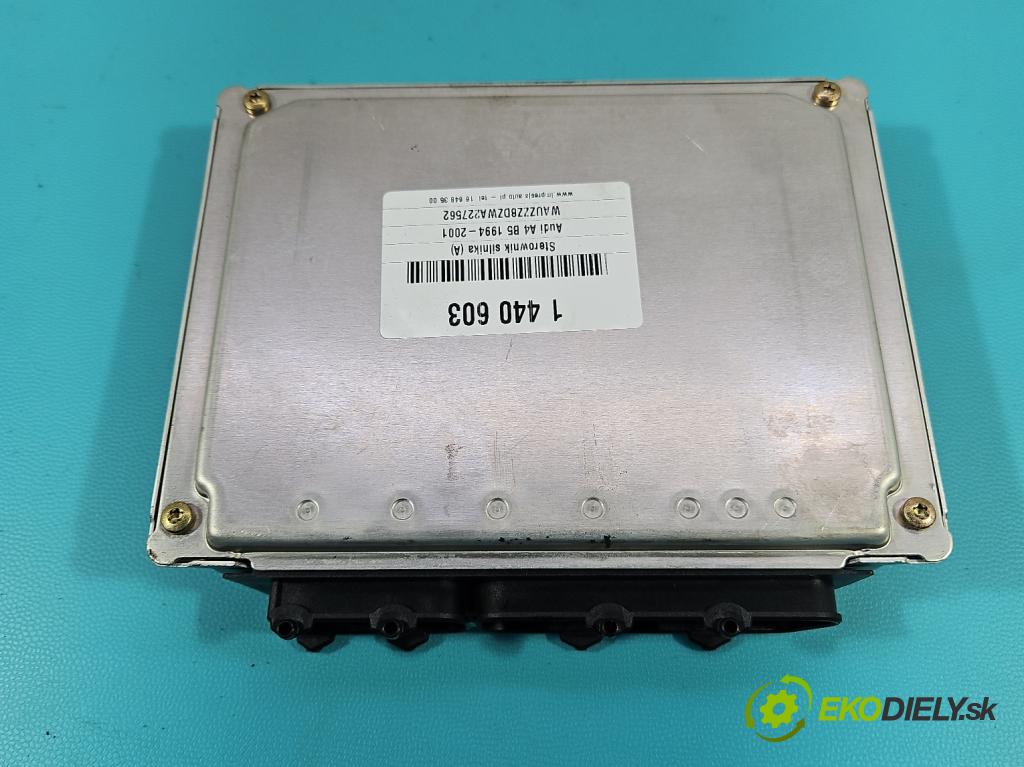 Audi A4 B5 1994-2001 1.8 T 150 HP manual 110 kW 1781 cm3 4- riadiaca jednotka motora 0261204805