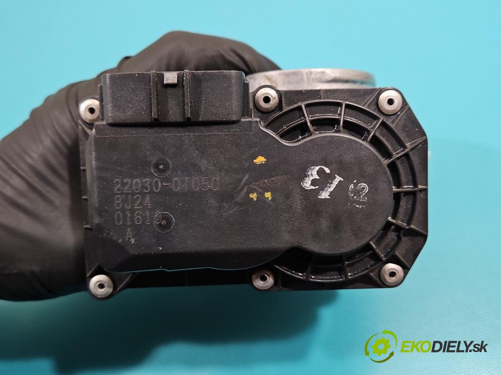 Toyota Auris II 2012-2018 1.6 16V 132  HP manual 97 kW 1598 cm3 5- klapka 22030-0T050 (Škrtiaca klapka)