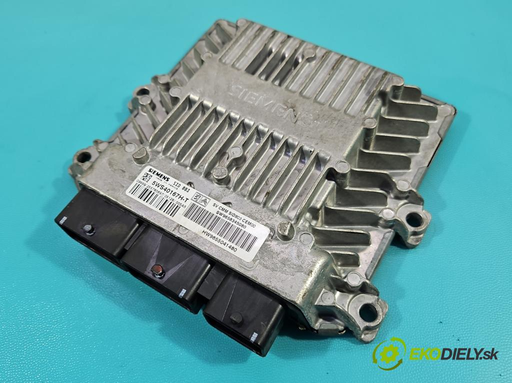 Peugeot 407 2.0 hdi 136 HP manual 100 kW 1997 cm3 5- riadiaca jednotka motora 9655041480