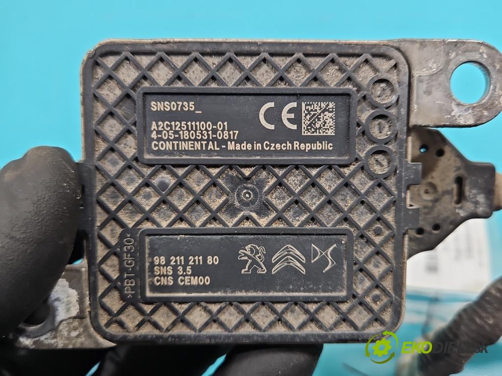 Peugeot 508 2010-2018 2.0 hdi 150 HP manual 110 kW 1997 cm3 4- Sonda lambda 9821121180 (Lambda sonda)