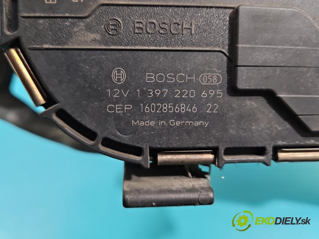 Peugeot 508 2010-2018 2.0 hdi 150 hp manual 110 kW 1997 cm3 4- motor stěračů přední 1397220694