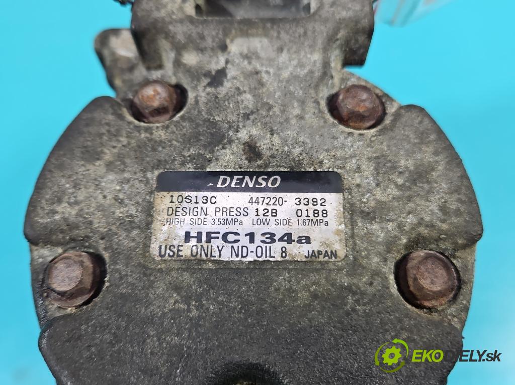 Suzuki Liana 1.3 16v 90 HP manual 66 kW 1328 cm3 5- Kompresor: klimatizácie 447300-9130 (Kompresor klimatizácie)