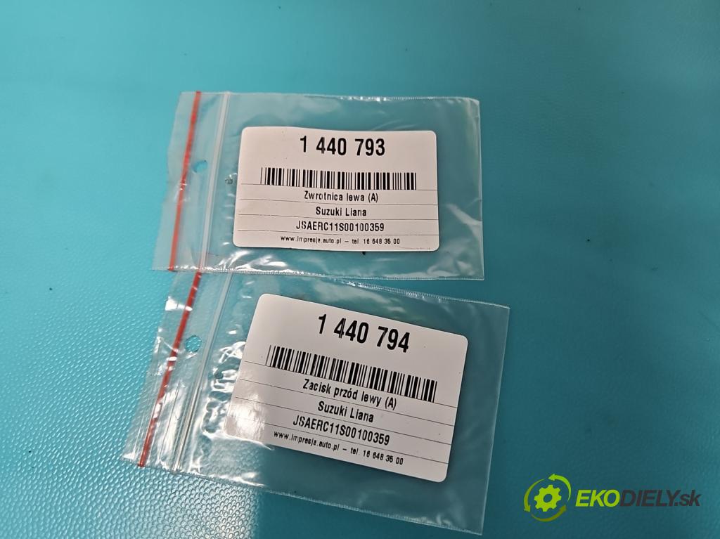 Suzuki Liana 1.3 16v 90 HP manual 66 kW 1328 cm3 5- brzdič predné ľavý  (Ostatné)