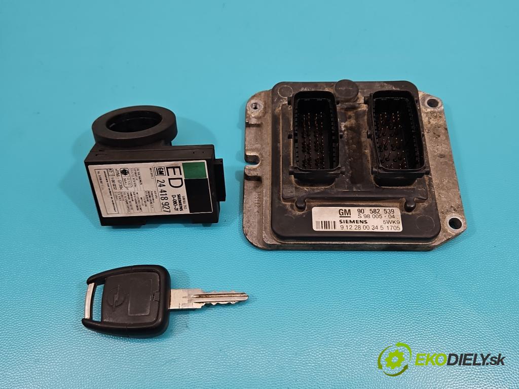 Opel Zafira A 1999-2005 1.8 16V 116 HP manual 85 kW 1796 cm3 5- riadiaca jednotka motora 90582539