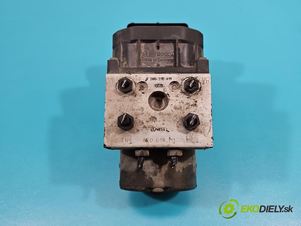 Audi A4 B5 1994-2001 1.8 20V 125 HP manual 92 kW 1781 cm3 4- čerpadlo abs 0265216411 (Pumpa ABS)