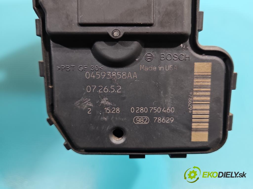 Chrysler Voyager V 2007-2016 3.8 V6 215KM automatic 158 kW 3778 cm3 5- klapka 04593858AA (Škrtiaca klapka)