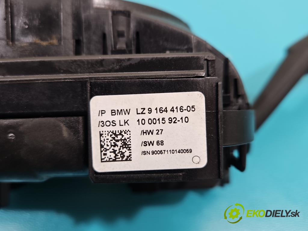 Bmw X1 E84 2009-2015 2.0d 143 HP manual 105 kW 1995 cm3 5- prepínač komplex: 9164416 (Prepínacie páčky pod volantom)
