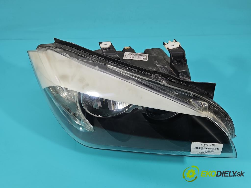 Bmw X1 E84 2009-2015 2.0d 143 HP manual 105 kW 1995 cm3 5- Reflektor: pravý 2990002 (Svetlo predné pravé)