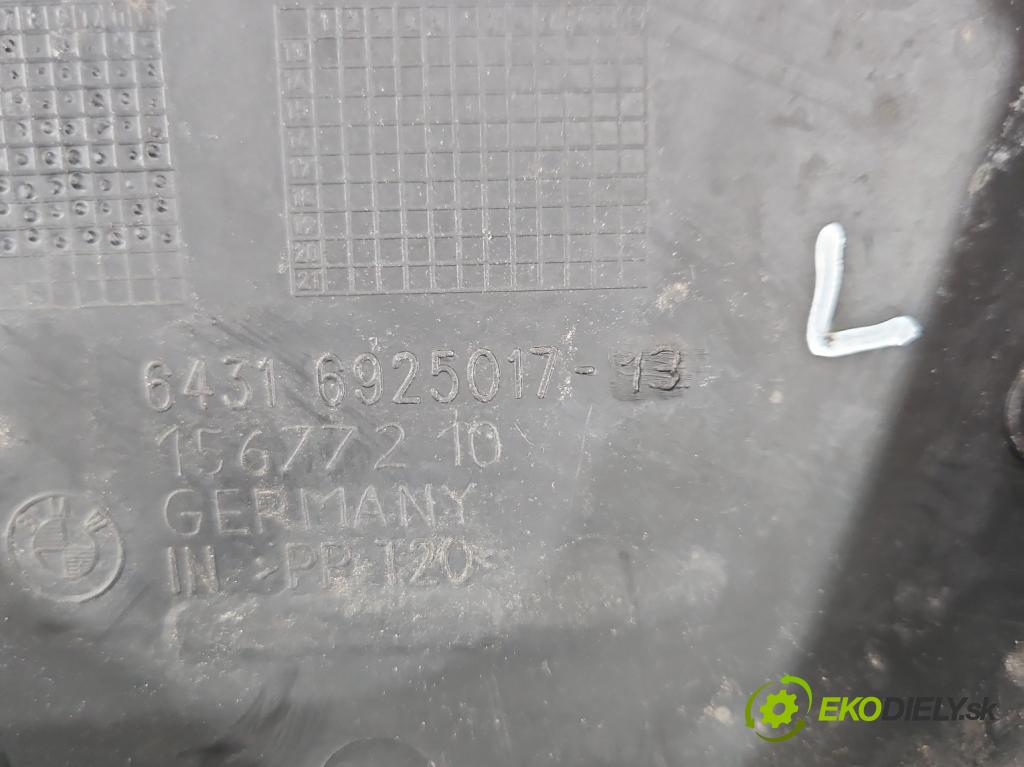 Bmw X1 E84 2009-2015 2.0d 143 HP manual 105 kW 1995 cm3 5- torpédo 15677210 (Torpédo (plast pod čelným sklom))