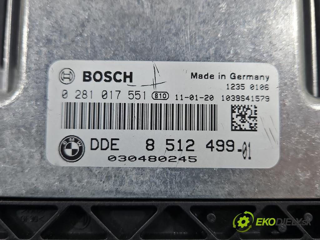 Bmw X1 E84 2009-2015 2.0d 143 HP manual 105 kW 1995 cm3 5- riadiaca jednotka motora 8512499