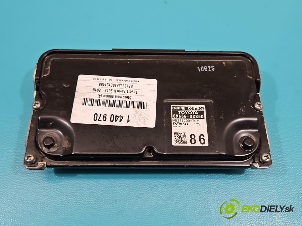 Toyota Auris II 2012-2018 1.6 16V 132  HP manual 97 kW 1598 cm3 5- riadiaca jednotka motora 89666-02860