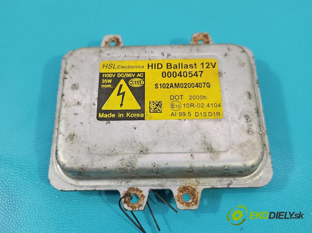 Opel Antara 2006-2015 2.2 cdti 184hp automatic 135 kW 2231 cm3 5- střídač: xenon 00040547 (Riadiaca jednotka xenónu)