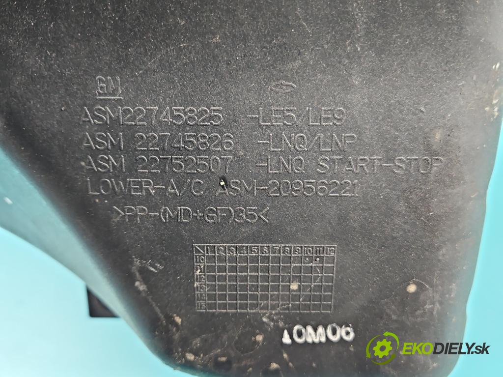 Opel Antara 2006-2015 2.2 cdti 184hp automatic 135 kW 2231 cm3 5- obal filtra vzduchu 22745825 (Obal filtra vzduchu)