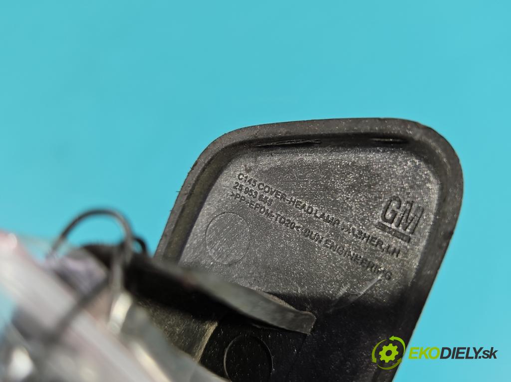 Opel Antara 2006-2015 2.2 cdti 184 hp automatic 135 kW 2231 cm3 5- Zaślepka: ostřikovačů levé 25953655