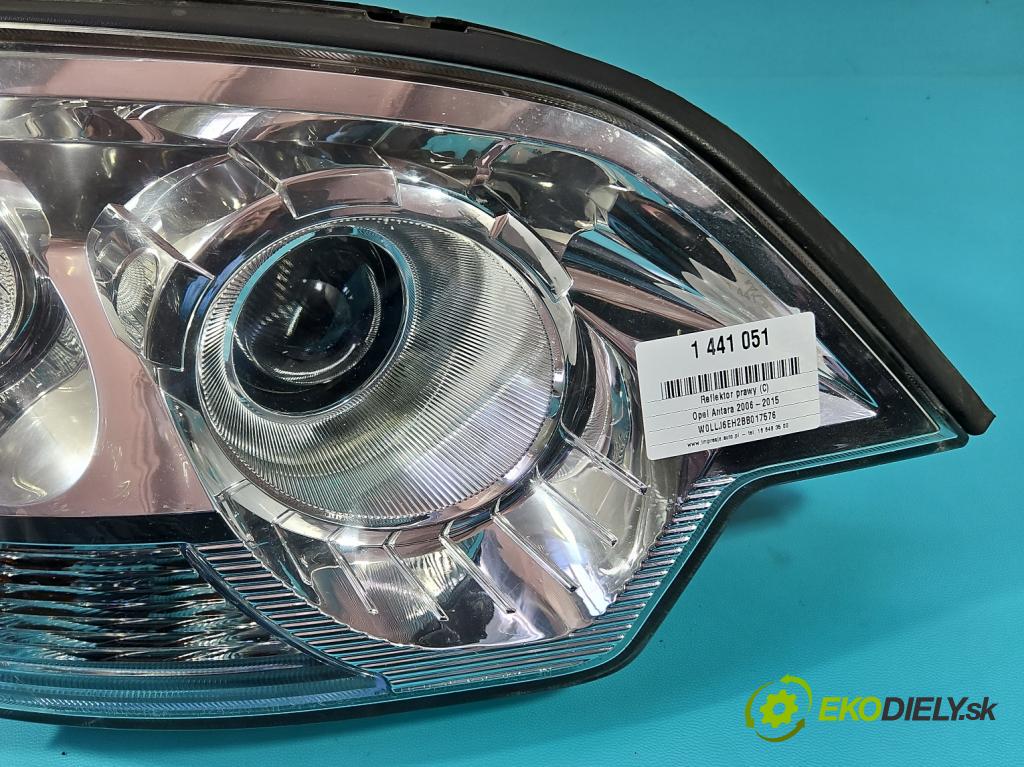 Opel Antara 2006-2015 2.2 cdti 184hp automatic 135 kW 2231 cm3 5- Reflektor: pravý  (Svetlo predné pravé)