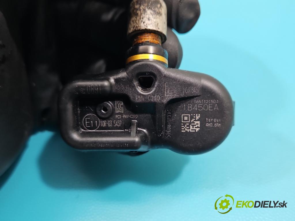 Toyota Auris II 2012-2018 1.6 16V 132 hp manual 97 kW 1598 cm3 5- snímač tlaku pneumatika 10R-035437 (Snímače tlaku v pneumatikách)