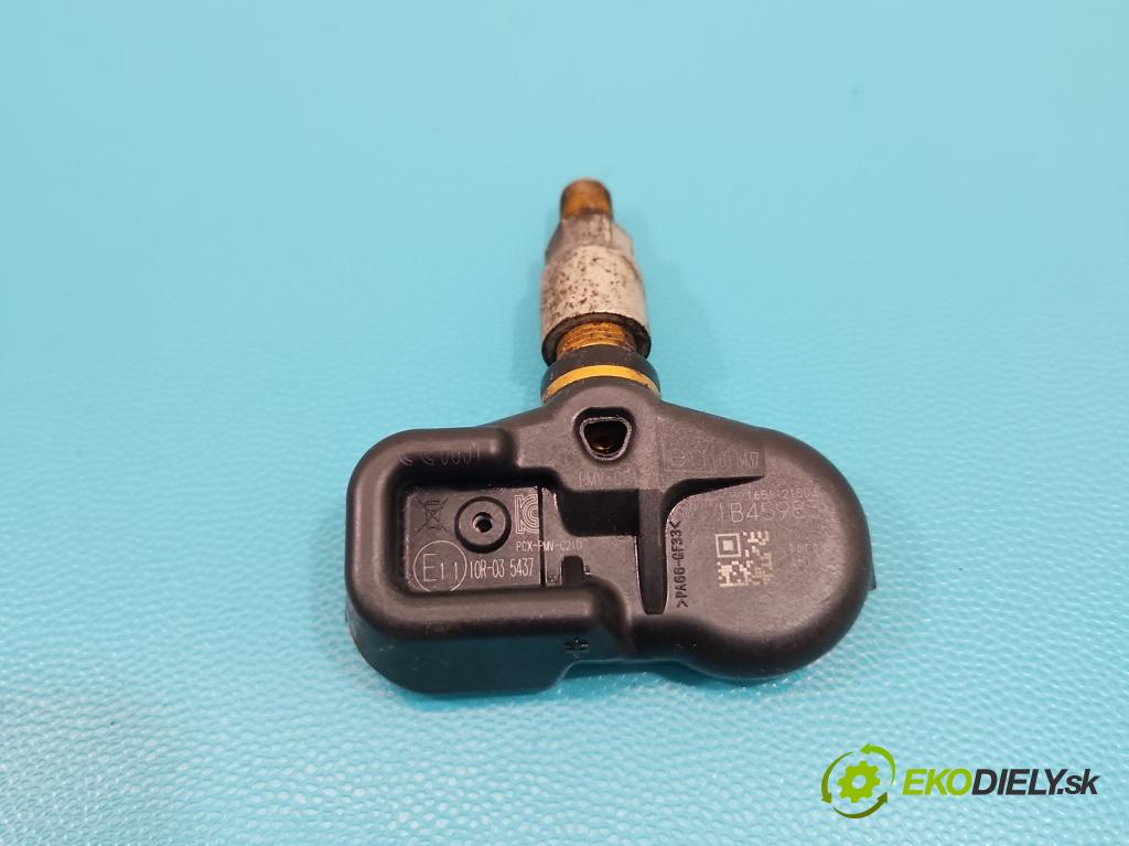 Toyota Auris II 2012-2018 1.6 16V 132 hp manual 97 kW 1598 cm3 5- snímač tlaku pneumatika 16511215D3 (Snímače tlaku v pneumatikách)