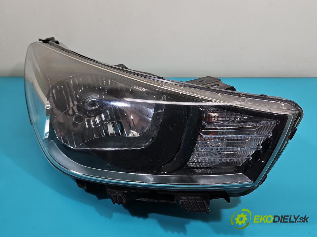 Kia Rio IV 2016-2023 1.4 crdi 90 HP manual 66 kW 1396 cm3 5- Reflektor: pravý (Svetlo predné pravé)