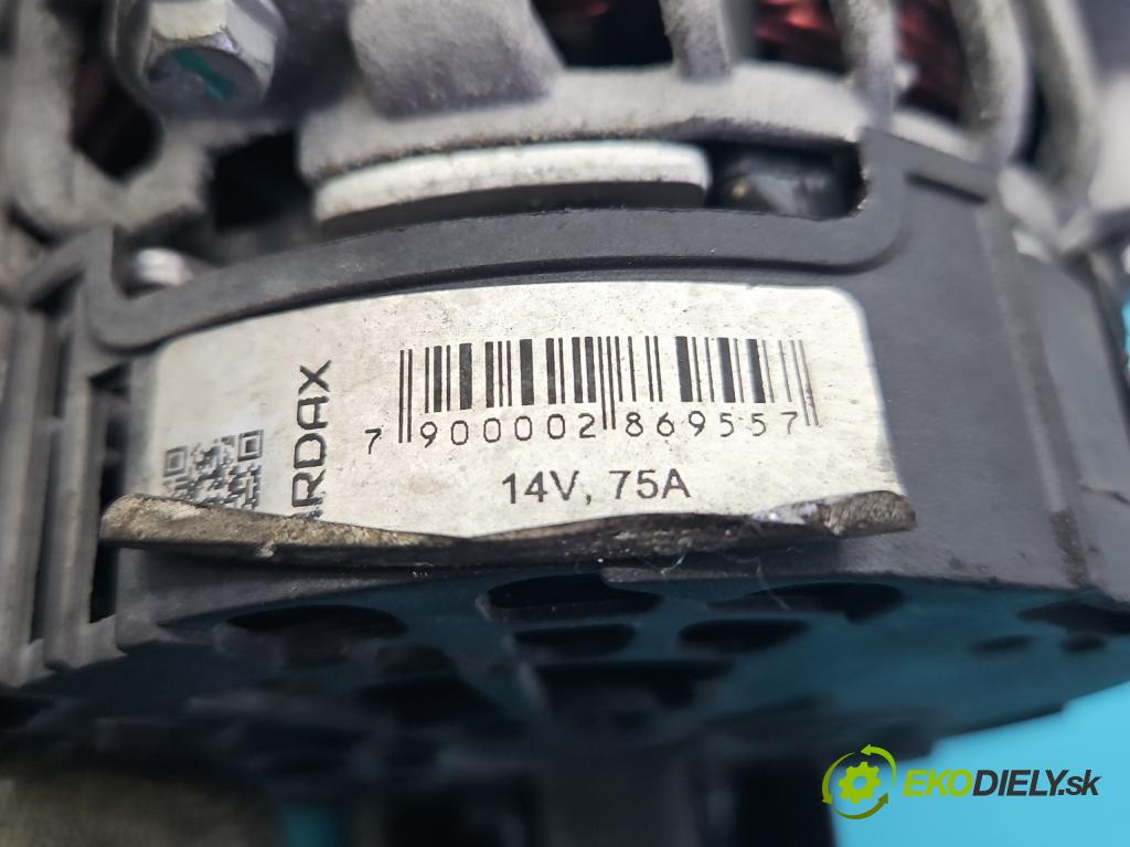 Fiat Panda II 2003-2012 1.2 60 HP manual 44 kW 1242 cm3 5- Alternator  (Alternátor)