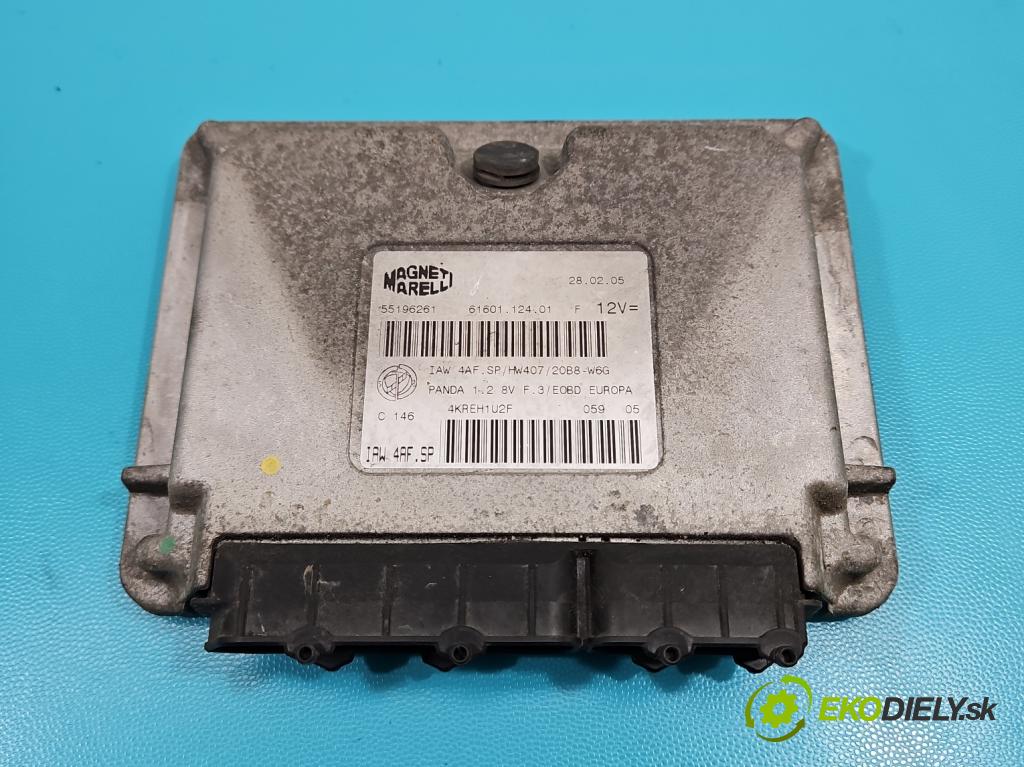Fiat Panda II 2003-2012 1.2 60 HP manual 44 kW 1242 cm3 5- riadiaca jednotka motora 55196261
