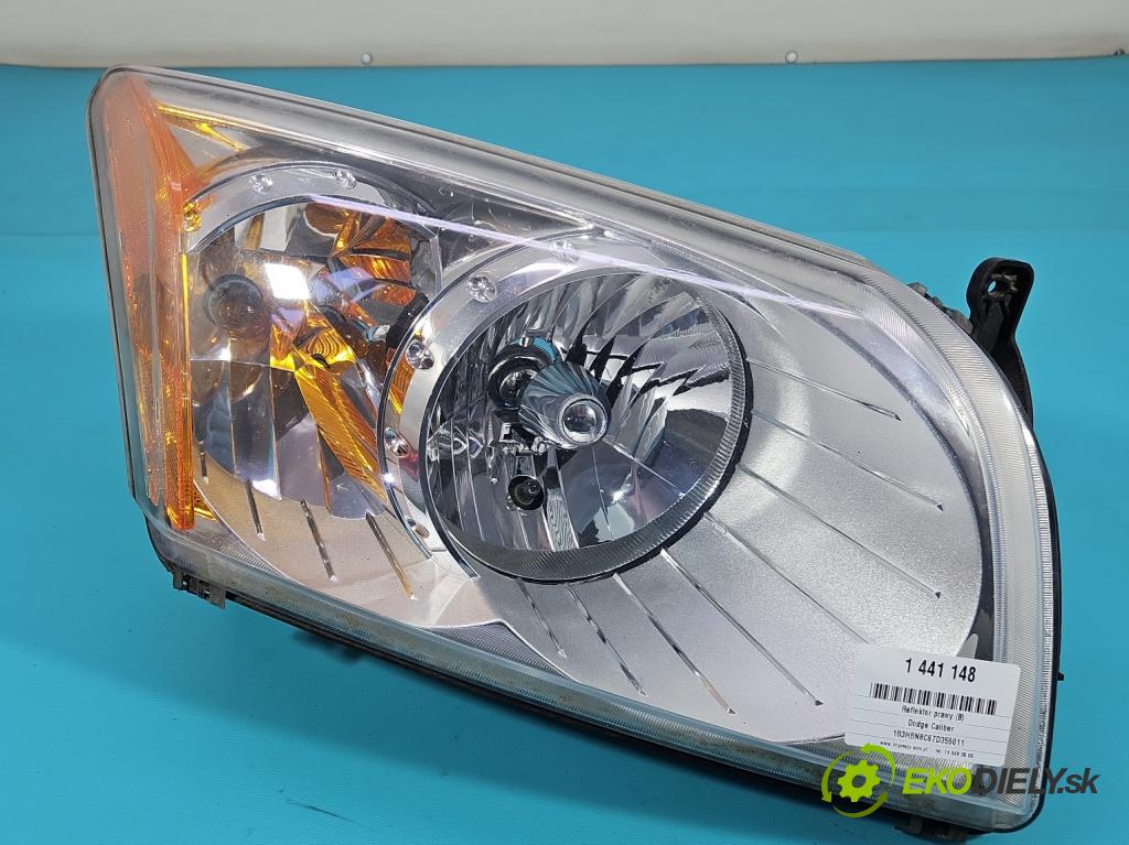 Dodge Caliber 1.8 16V 150 HP manual 110 kW 1798 cm3 5- Reflektor: pravý  (Svetlo predné pravé)