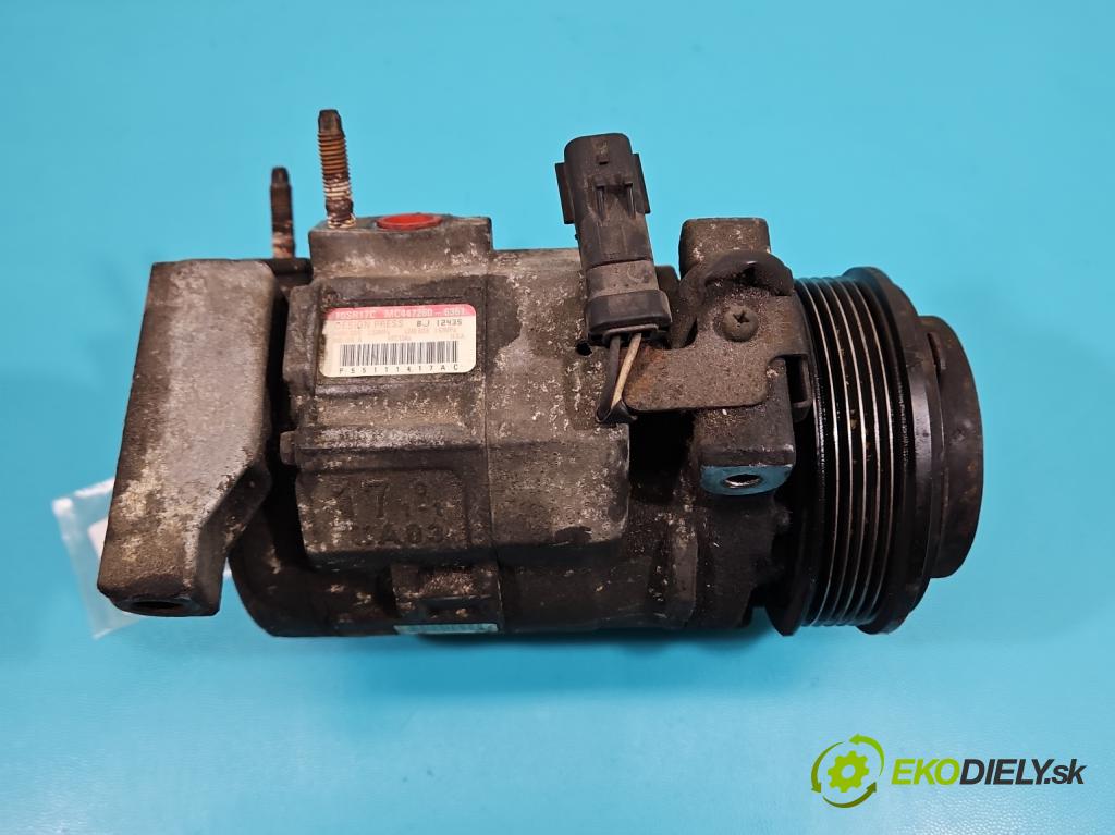 Chrysler Voyager V 2007-2016 3.8 V6 215KM automatic 158 kW 3778 cm3 5- Kompresor: klimatizácie MC447260-6361 (Kompresor klimatizácie)