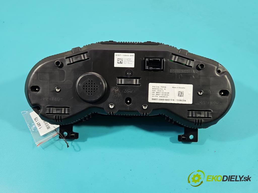 Ford Focus Mk3 2010-2018 1.0 ECOBOOST: 101 HP manual 74 kW 998 cm3 5- prístrojovka/ budíky BM5T-10849-BAD (Prístrojová doska, displej)