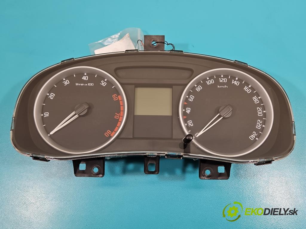 Skoda Fabia II 2007-2014 1.2 6V 60 HP manual 44 kW 1198 cm3 5- prístrojovka/ budíky 5J0920810B (Prístrojová doska, displej)