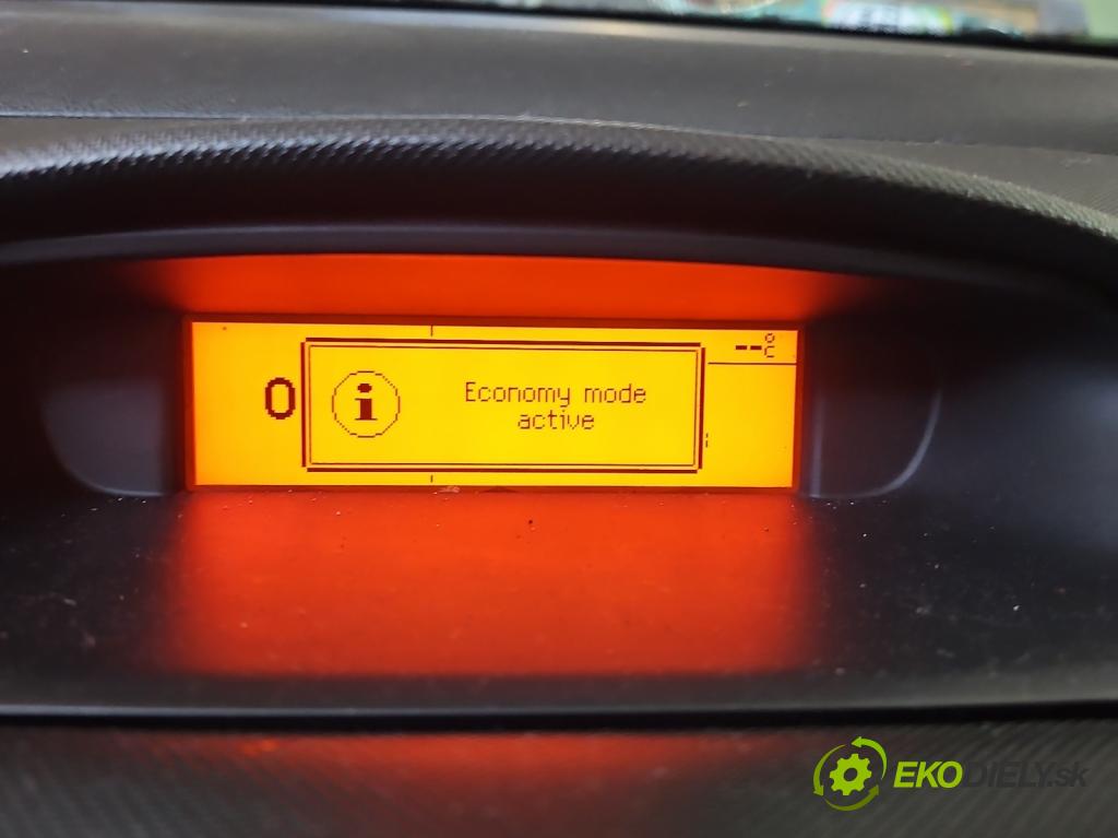 Peugeot 308 I 2007-2013 1.6 16V 120 HP manual 88 kW 1598 cm3 5- Zobrazit: 9664336480 (Prístrojová doska, displej)