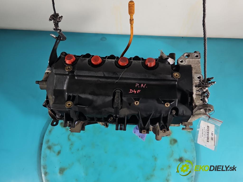 Renault Clio II 1998-2012 1,2.0 16V 75 HP manual 55 kW 1149 cm3 5- motor benzín: D4F