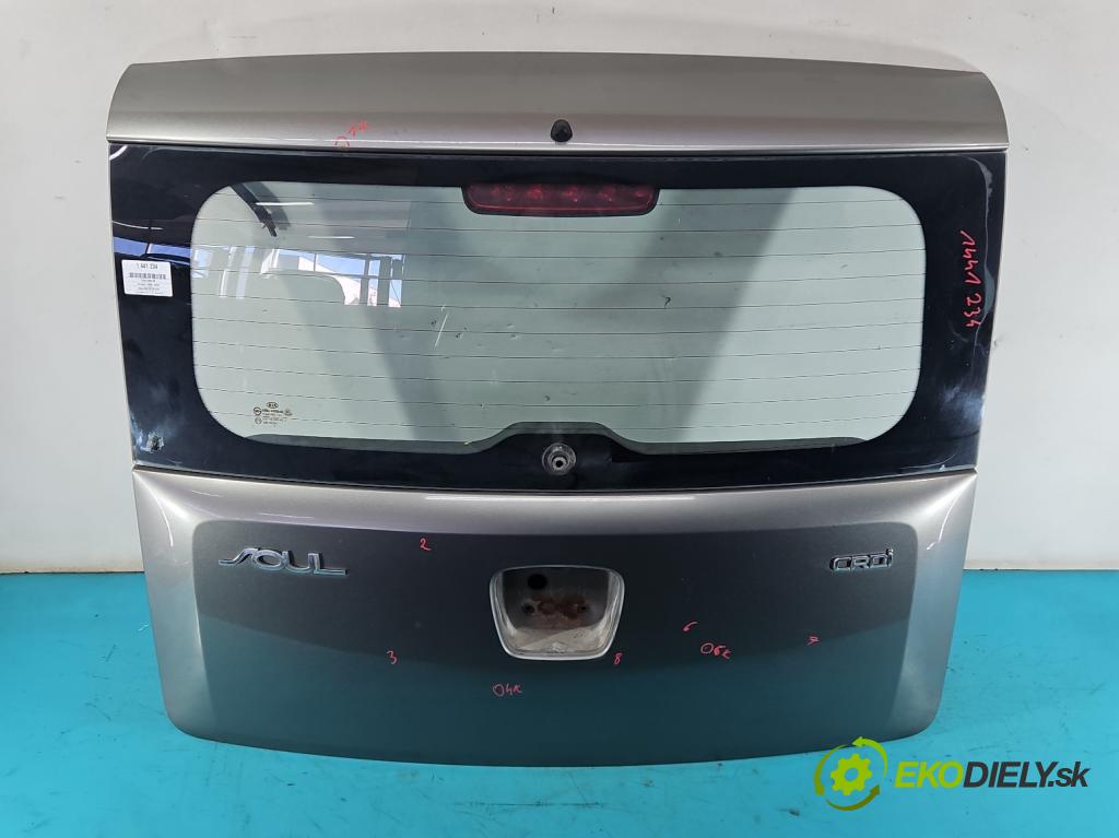 Kia Soul I 2008-2013 1.6 crdi 128 HP manual 94 kW 1582 cm3 5- zadna kufor  (Kapota zadná (kufor))