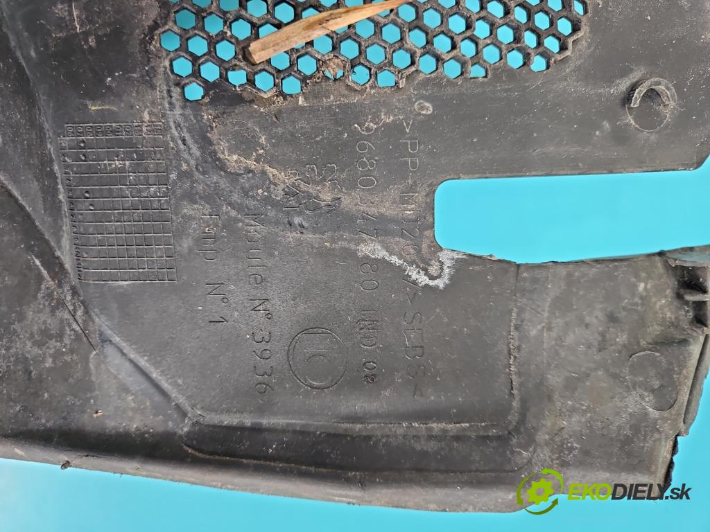 Peugeot 308 I 2007-2013 1.6 16V 120 HP manual 88 kW 1598 cm3 5- torpédo 968034780 (Torpédo (plast pod čelným sklom))