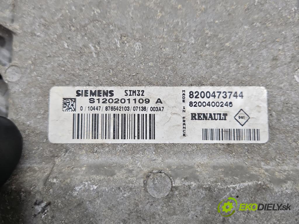 Renault Clio II 1998-2012 1,2.0 16V 75 HP manual 55 kW 1149 cm3 5- riadiaca jednotka motora 8200473744
