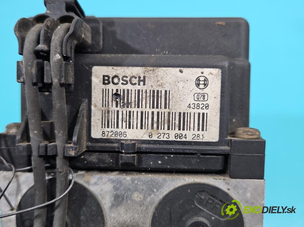 Audi A4 B5 1994-2001 1.8 T 150 HP manual 110 kW 1781 cm3 4- čerpadlo abs 0265216559 (Pumpa ABS)