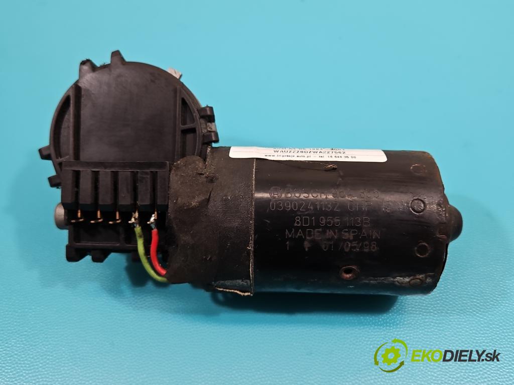 Audi A4 B5 1994-2001 1.8 T 150 hp manual 110 kW 1781 cm3 4- motor stěračů přední 8D1955113B