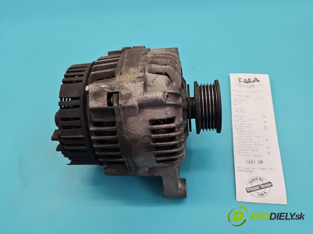 Audi A4 B5 1994-2001 1.8 T 150 HP manual 110 kW 1781 cm3 4- Alternator  (Alternátor)
