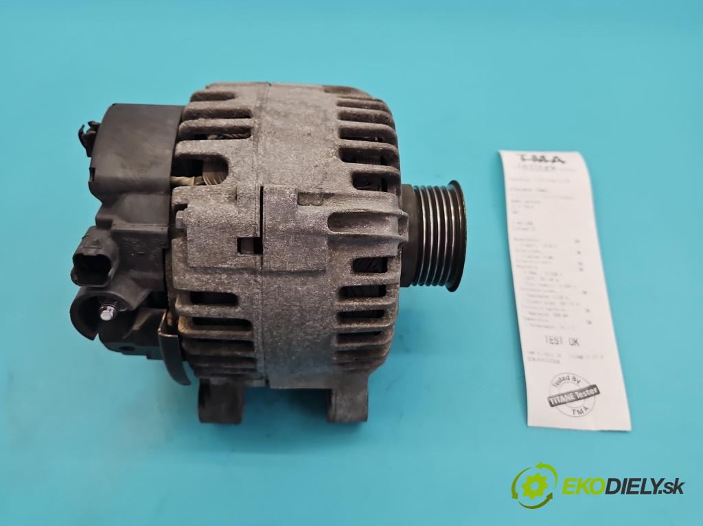Citroen C2 1.4 hdi 68 HP automatic 50 kW 1398 cm3 3- Alternator 9646476280 (Alternátor)