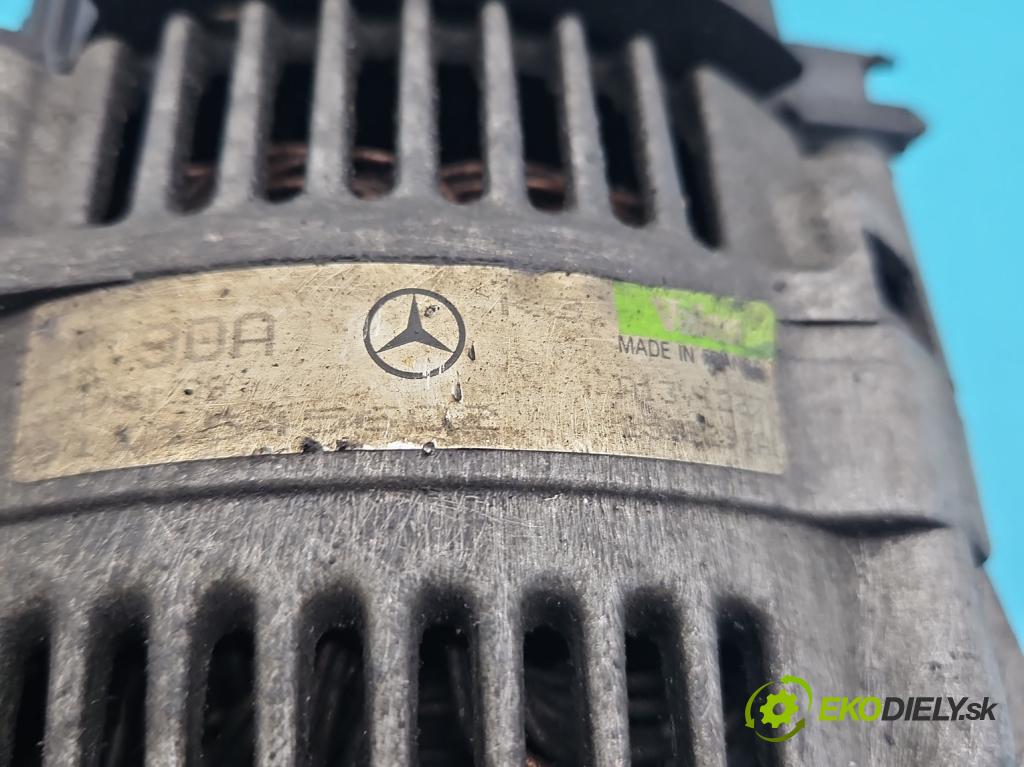 Mercedes A W168 1997-2004 1.6 102 hp manual 75 kW 1598 cm3 5- Alternator  (Alternátory)