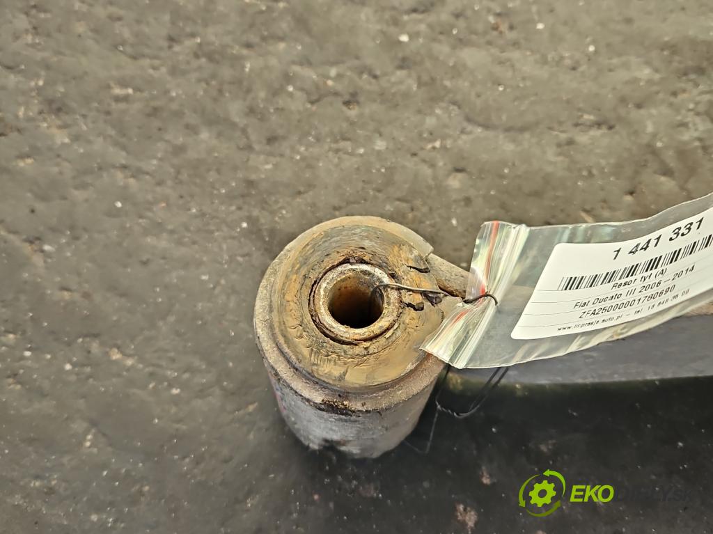 Fiat Ducato III 2006-2014 2.3 jtd 120 HP manual 88 kW 2287 cm3 5- listové pero zadné