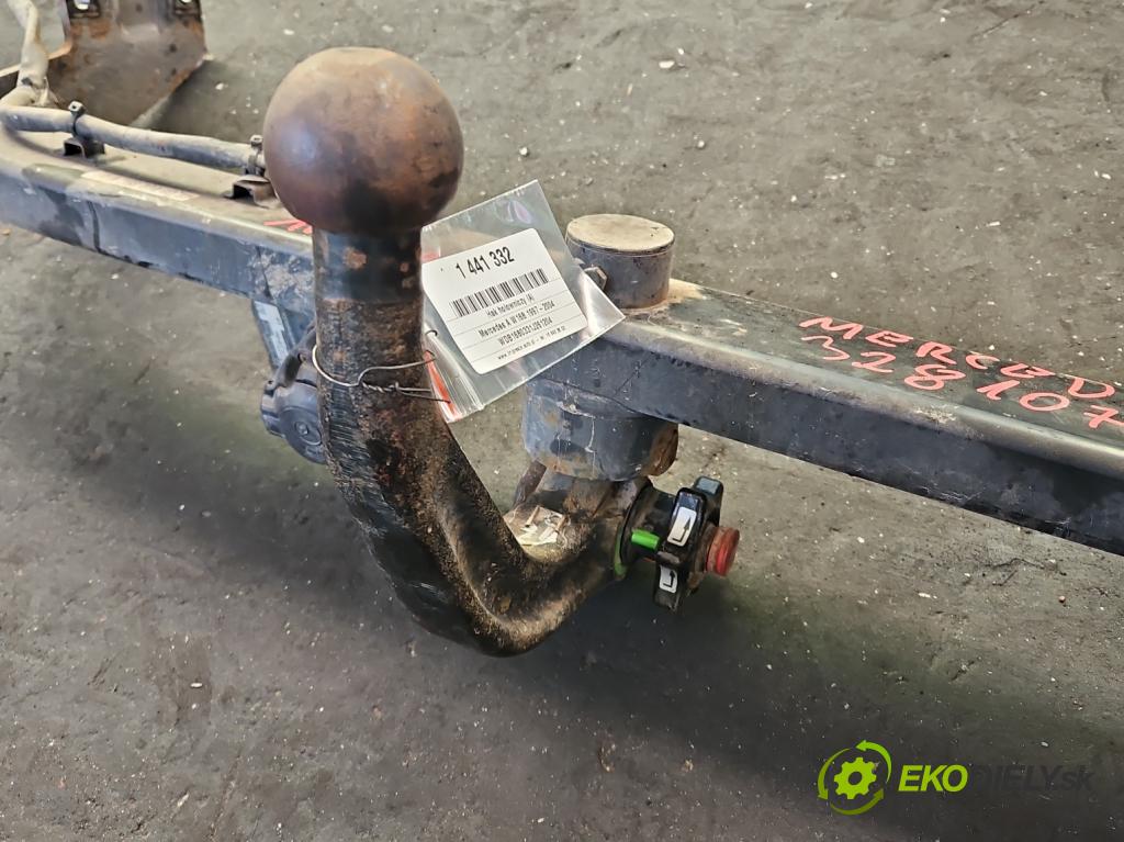 Mercedes A W168 1997-2004 1.6 102 hp manual 75 kW 1598 cm3 5- oko tažné A1683100037 (Tažná zařízení)