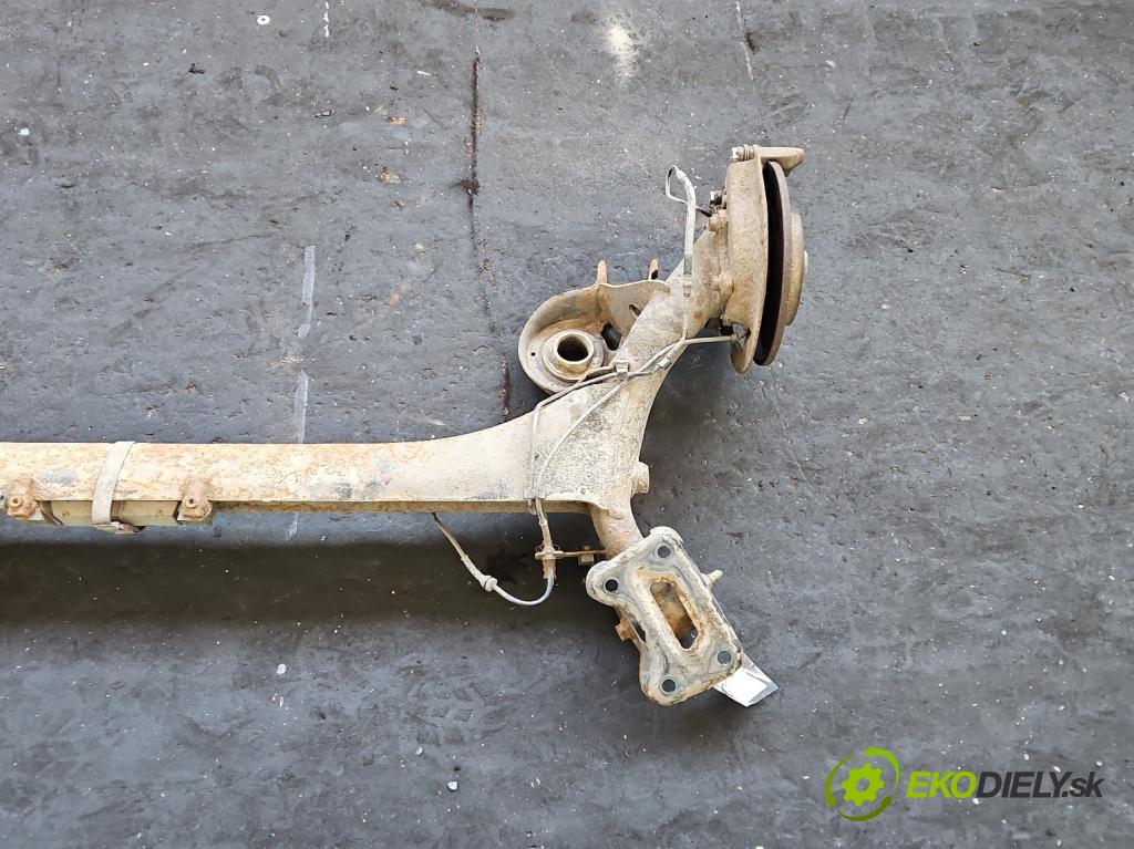 Peugeot 308 I 2007-2013 1.6 16V 120 hp manual 88 kW 1598 cm3 5- zadní výztuha  (Výztuhy zadní)