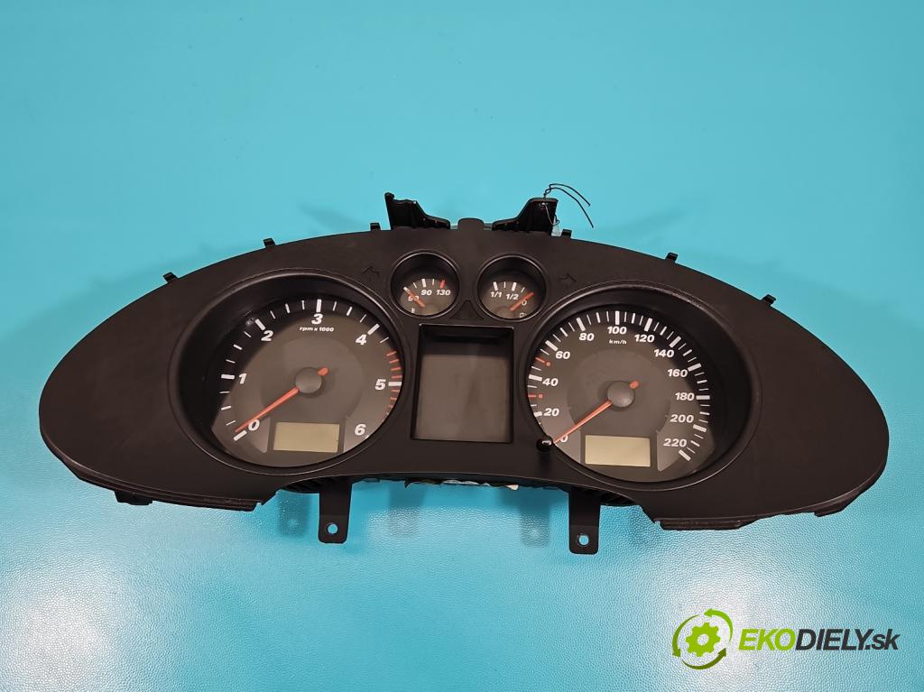 Seat Ibiza III 6L 2002-2008 1.9 sdi 64 HP manual 47 kW 1896 cm3 5- prístrojovka/ budíky W06L0920801A (Prístrojová doska, displej)