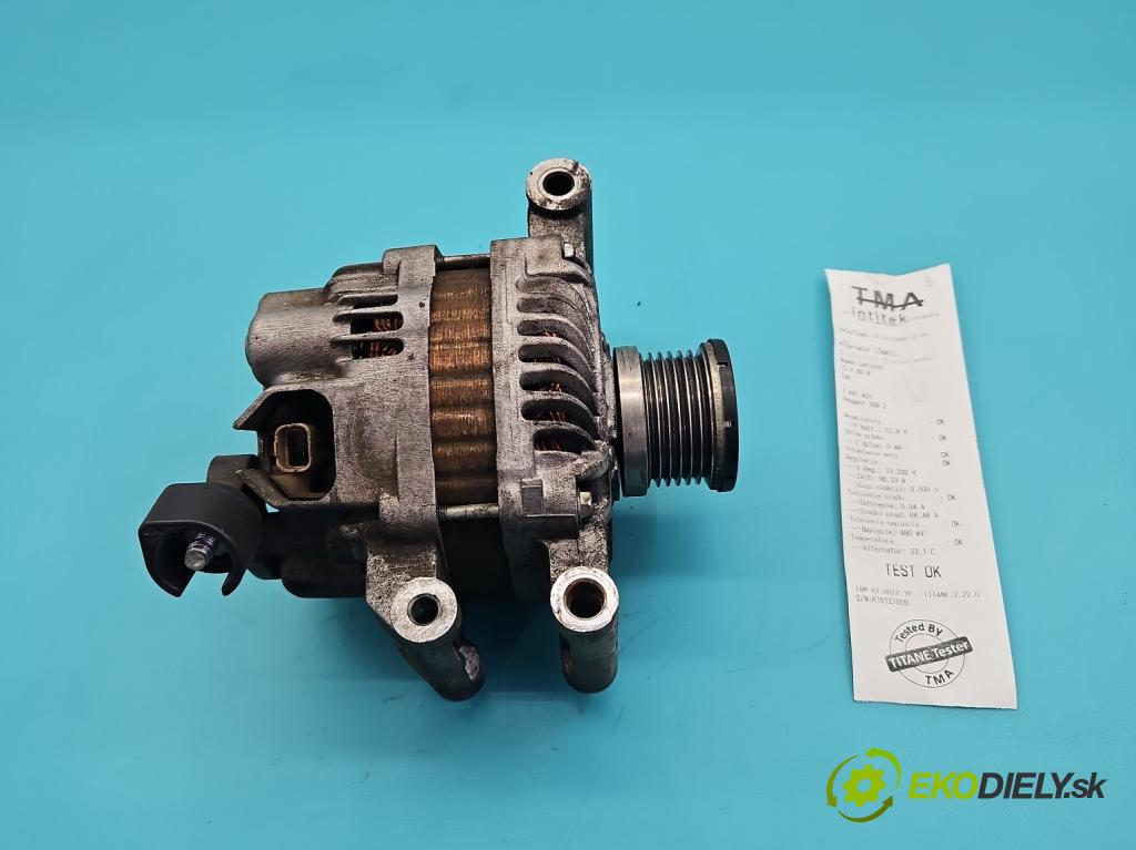 Peugeot 308 I 2007-2013 1.6 16V 120 HP manual 88 kW 1598 cm3 5- Alternator A005TG0881ZEE (Alternátor)