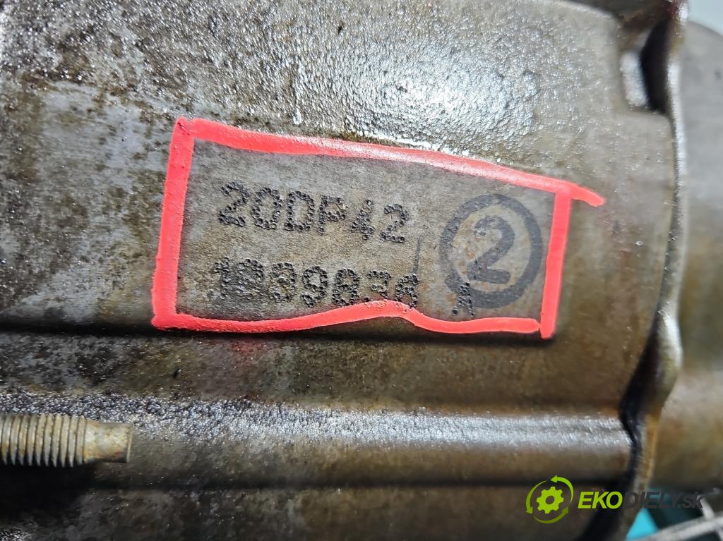 Peugeot 308 I 2007-2013 1.6 16V 120 HP manual 88 kW 1598 cm3 5- prevodovka stupeň,rýchlosť manual 20DP42