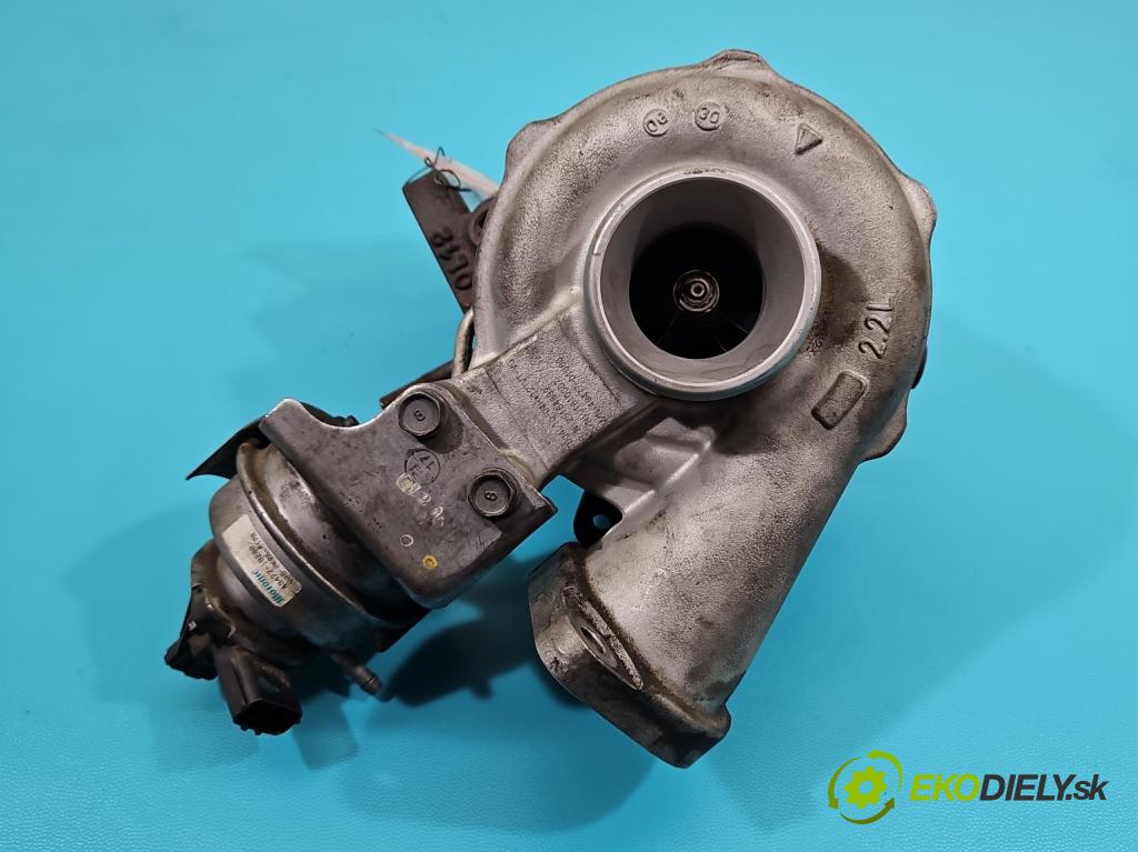 Opel Antara 2006-2015 2.2 cdti 184 hp automatic 135 kW 2231 cm3 5- Turbodmychadlo 49477-01600 (Turbodúchadla (kompletní))