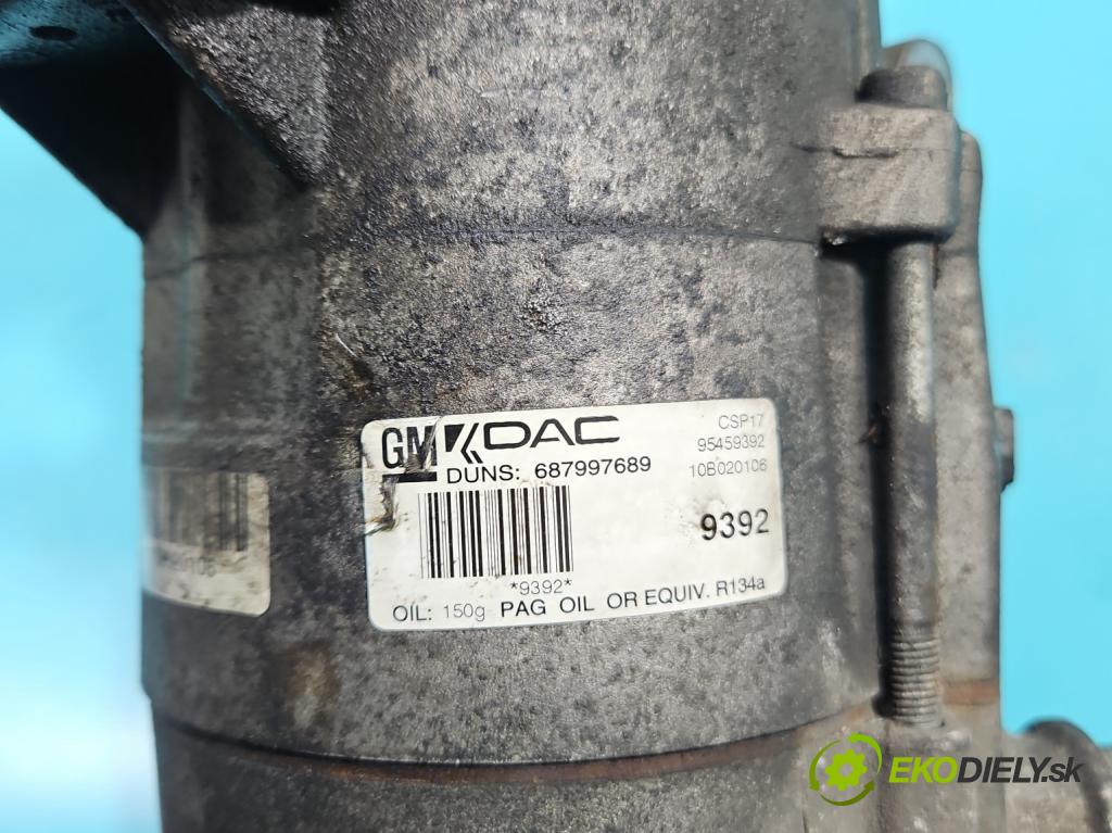 Opel Antara 2006-2015 2.2 cdti 184hp automatic 135 kW 2231 cm3 5- Kompresor: klimatizácie 687997689 (Kompresor klimatizácie)