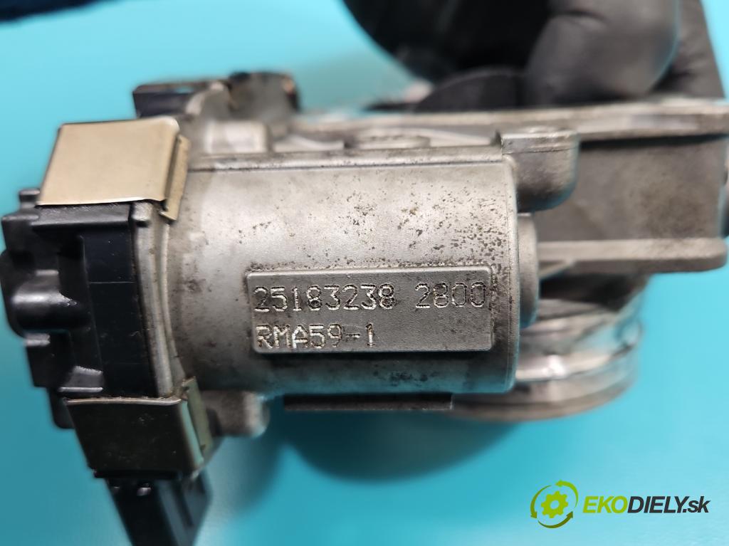 Opel Antara 2006-2015 2.2 cdti 184hp automatic 135 kW 2231 cm3 5- klapka RMA59-1 (Škrtiaca klapka)